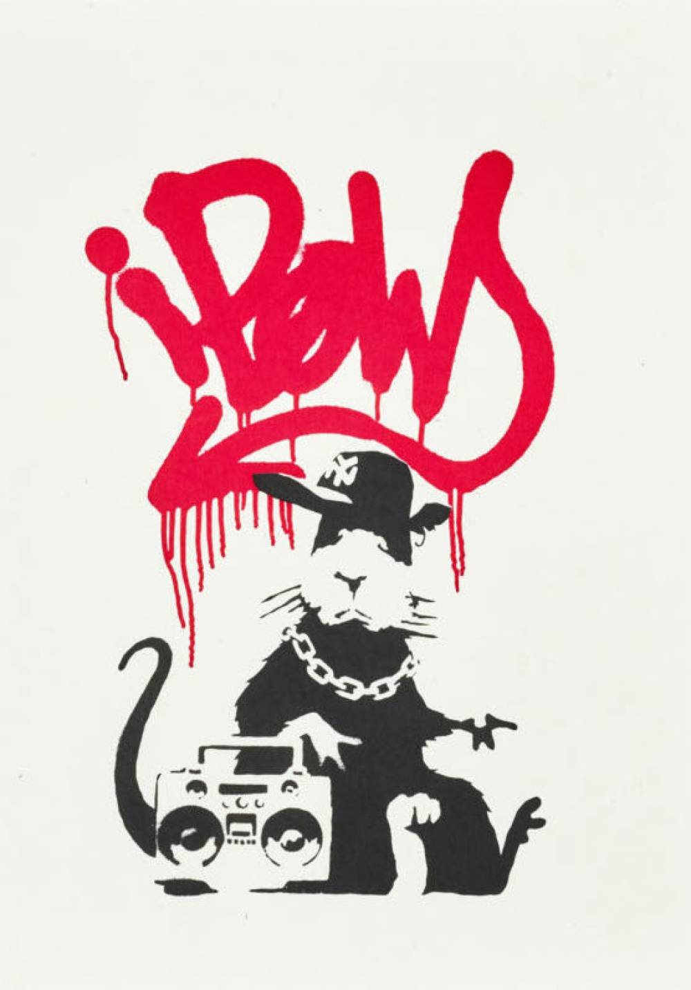 Gangsta Rat | Banksy Gangsta Rat