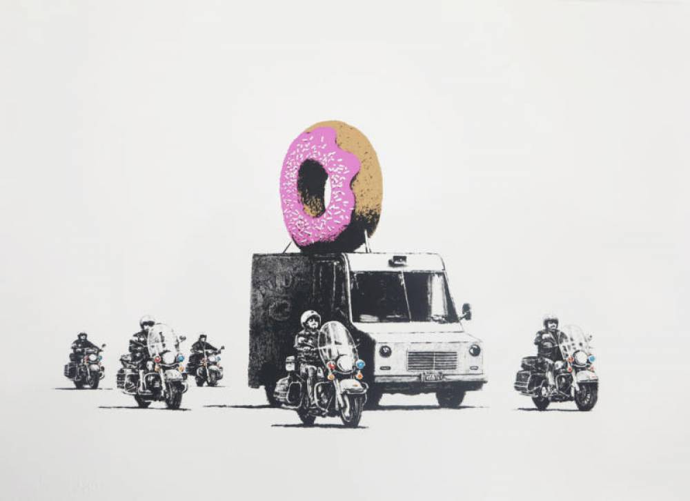 Banksy Donuts | Banksy Donuts Strawberry