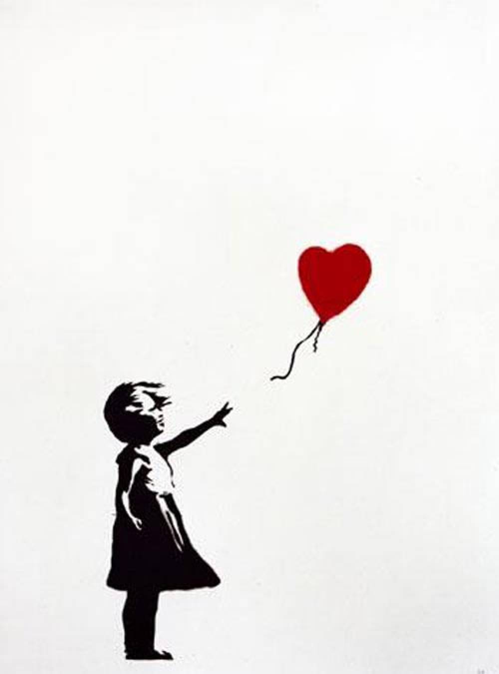 Banksy Girl with Balloon