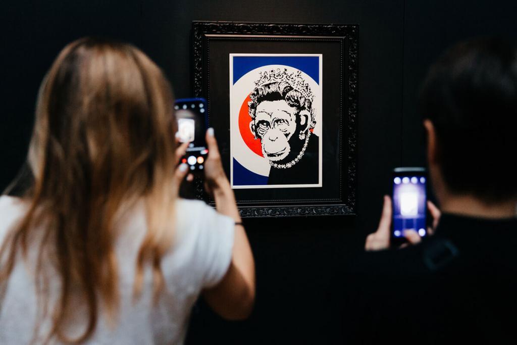 Banksy Genius or Vandal Madrid